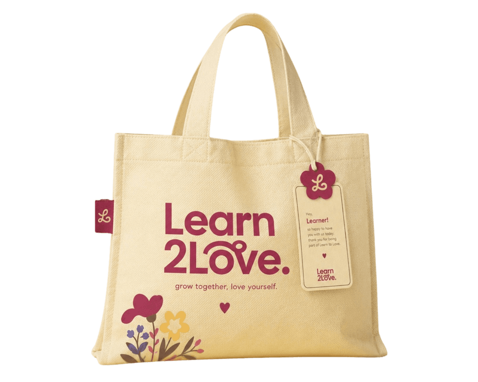 Learn 2 Love event goodie bag